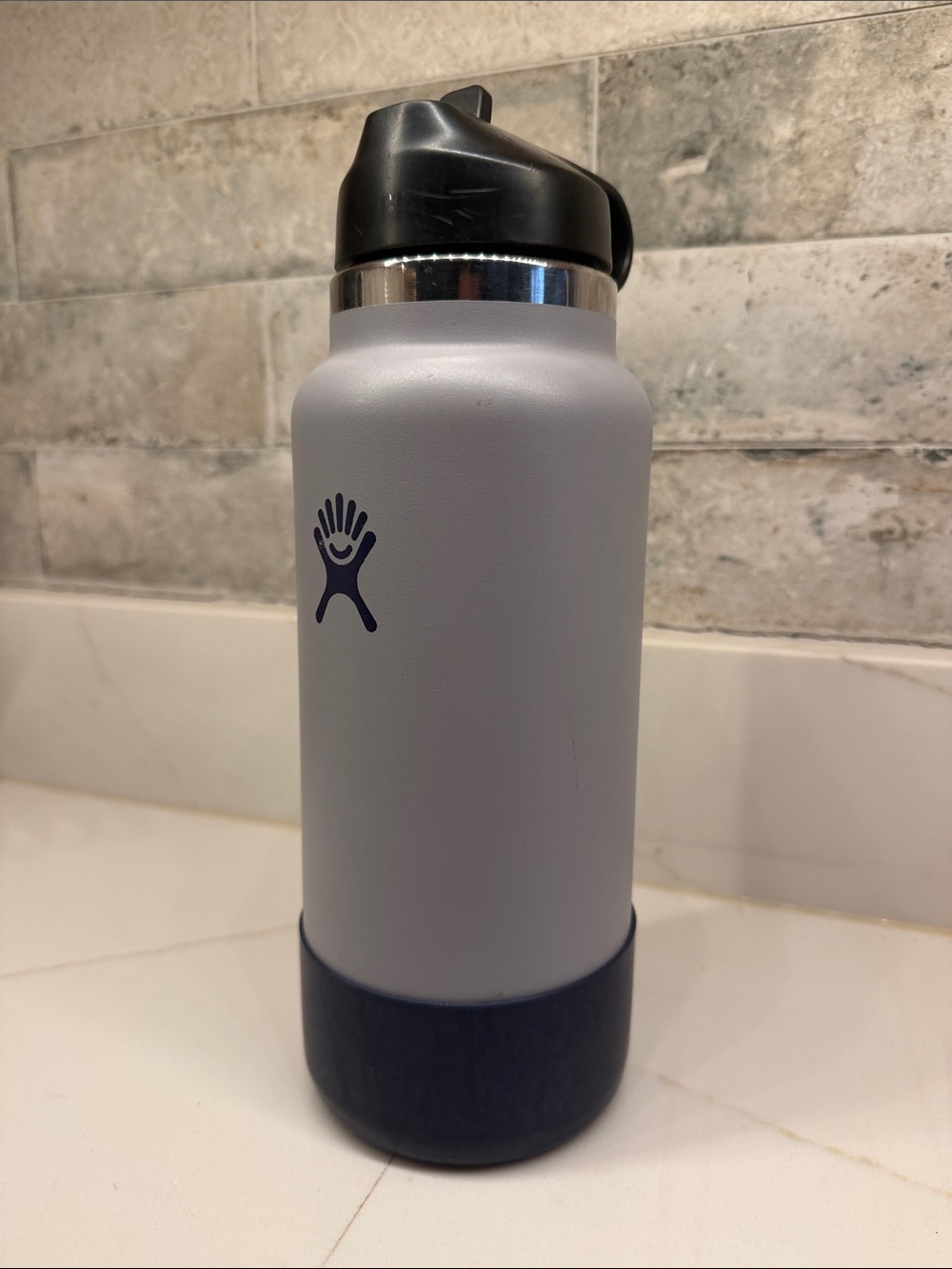 Hydro Flask - Gray and Navy Tumbler